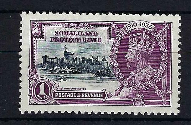 Image of Somaliland Protectorate SG 89k LMM British Commonwealth Stamp